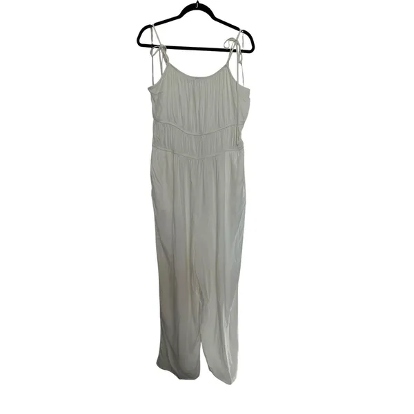 And Now This Women's Tie-Strap Square-Neck Jumpsuit Size XL - Image 2