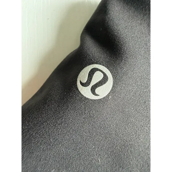 Lululemon Leggings Women Size 8 Black Mesh Panels Pockets High Rise 25" Gym Run - Image 5