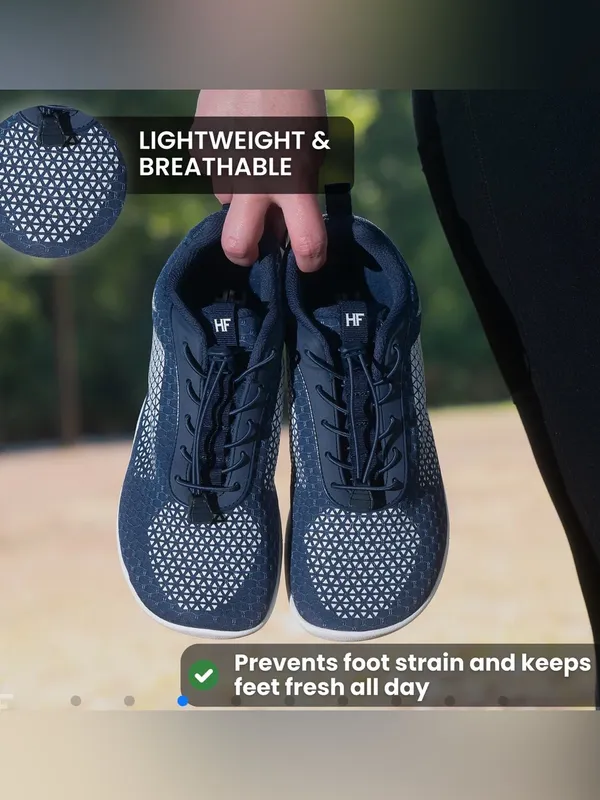 HIKE HF Series II Flow Blue/White Low Top Lace-Up Athletic Sneakers Unisex EU 39 - Image 2