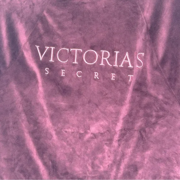 Victorias Secret Purple Velour Tracksuit Size‎ XS - Image 6