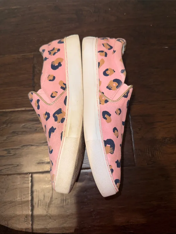 Lilly Pulitzer Pink Leopard Print Slip-On Sneakers 10 - Image 3