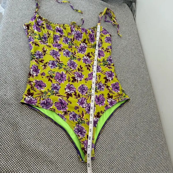 BEACH RIOT betsy one piece in lime punch gardenias size M - Image 11