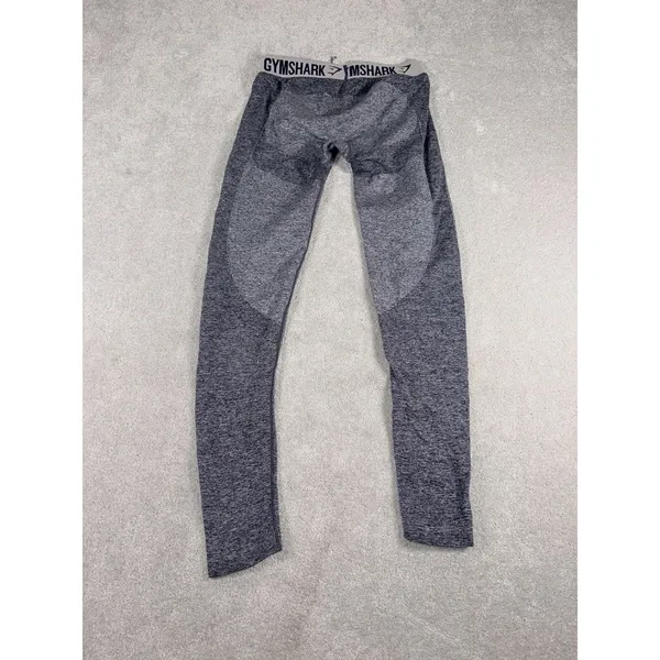 womens gymshark leggings seamless logo‎ waistband medium - Image 4