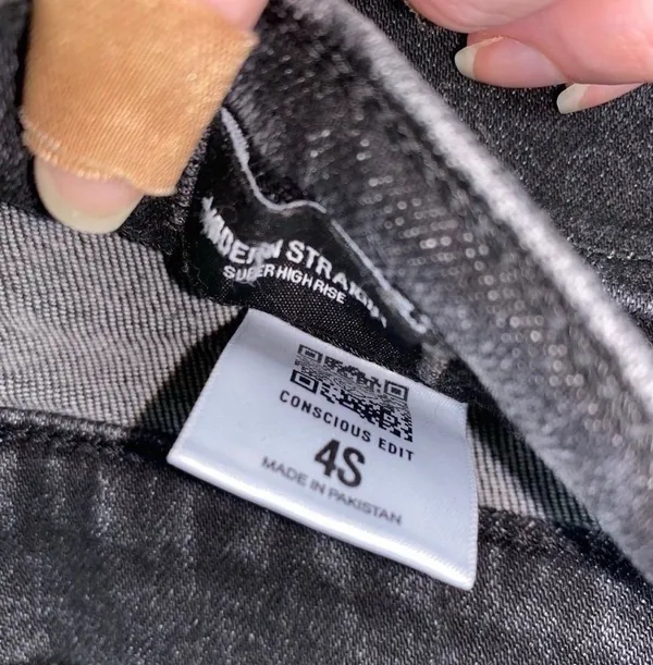Jeans Black Size 4 - Image 3