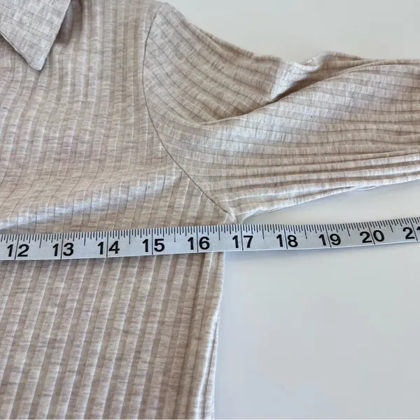 H&M Women's Ribbed Long Sleeve Sweater Dress - Image 8