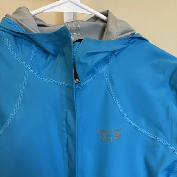 MOUNTAIN HARDWEAR EFFUSION JACKET Medium gooded blue‎ - Image 2