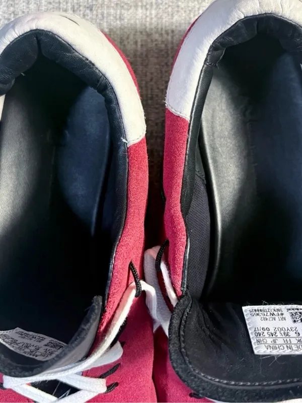 💥Adidas Y-3 Yohji Yamamoto Super Knot Chili Pepper Red Suede Sneakers W 6.5🧡 - Image 11