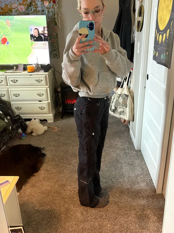 BDG Black Cargo Pants Urban Outfitters - Image 2