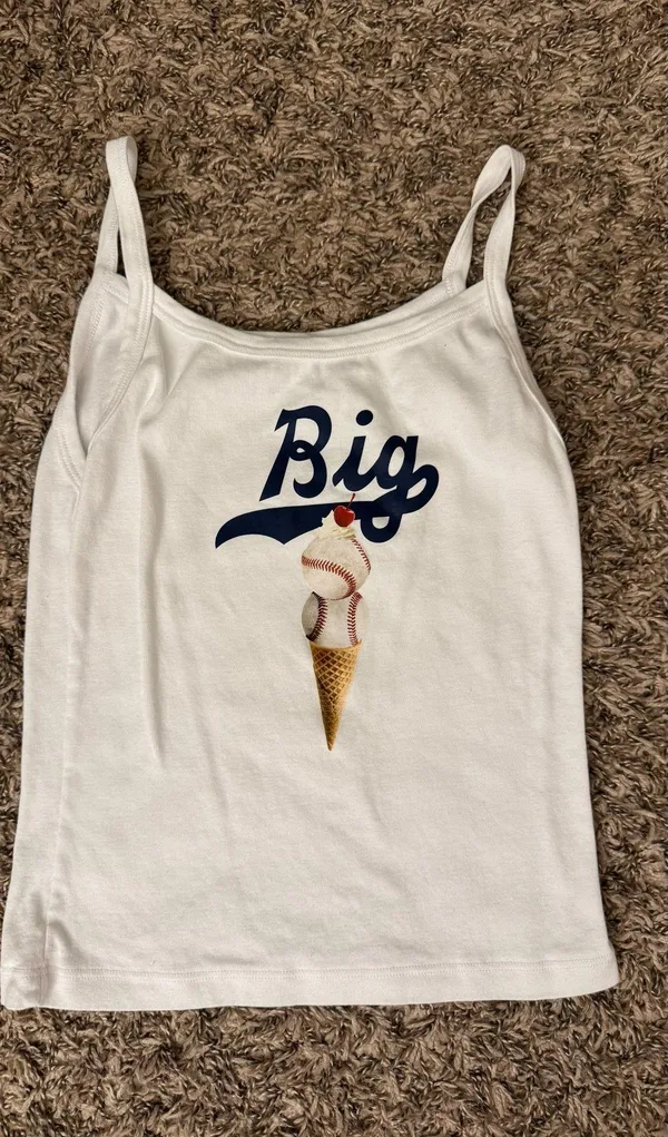 Los Angeles Apparel Big Little Reveal Baseball Tank tops - Image 3
