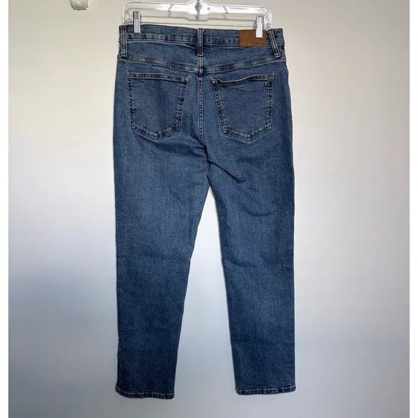 Madewell Womens The Mid-Rise Perfect Vintage Jeans Classic Blue Denim Size‎ 28 - Image 7