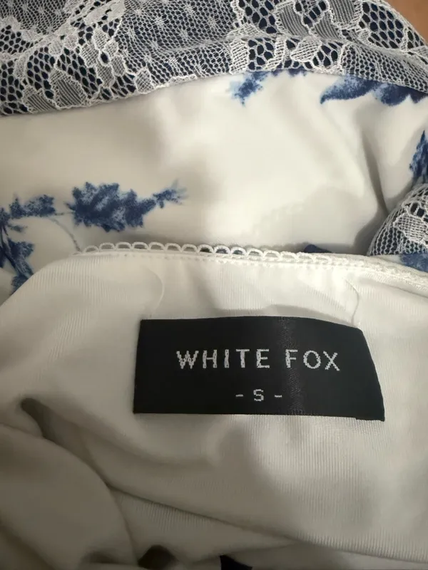 White Fox Boutique Settle For You Mini Dress - Blue Ivy - Image 9