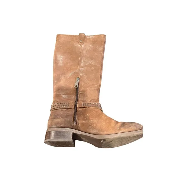 Jessica Simpson "Essence" Leather Riding Boots Size 6 - Image 4