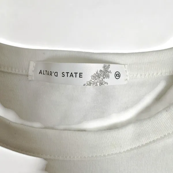 Altar'd State Apple Martini Baby Tee Shirt 100% Cotton Y2K Microtee - Image 5