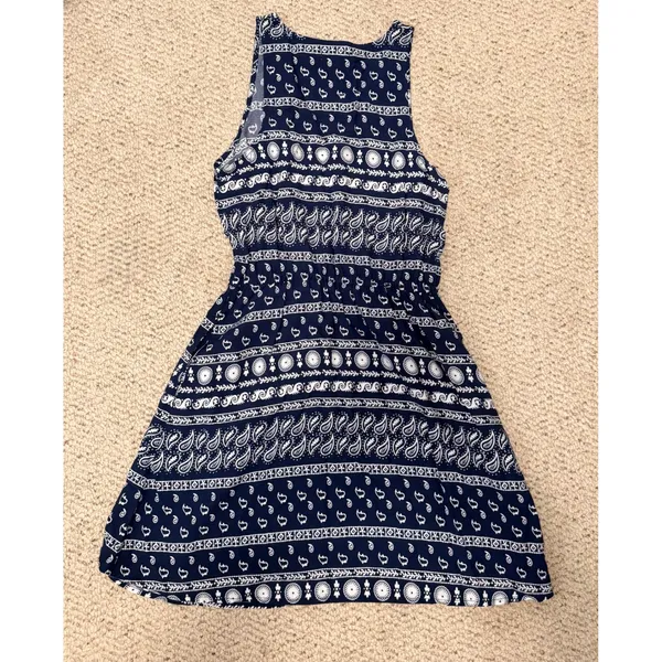 Levi's Western Bandana Paisley Dress Small Cowgirl Festival Pocket Dress - Image 5