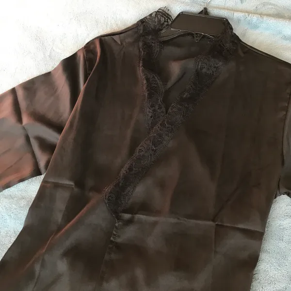 SheIn black robe - Image 9