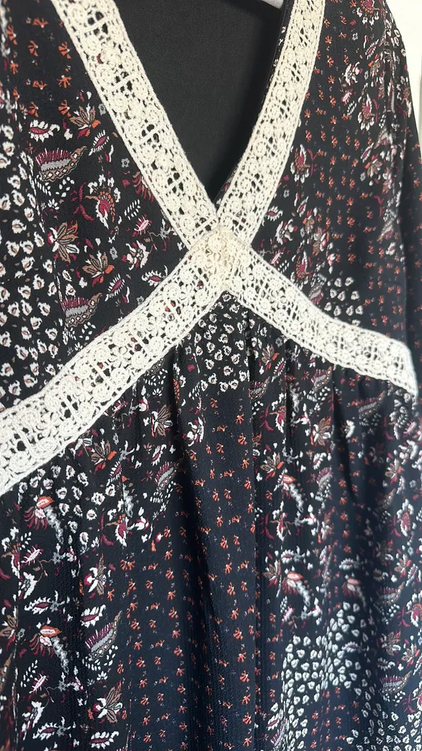Entro Bohemian Hippie Dress - Image 3