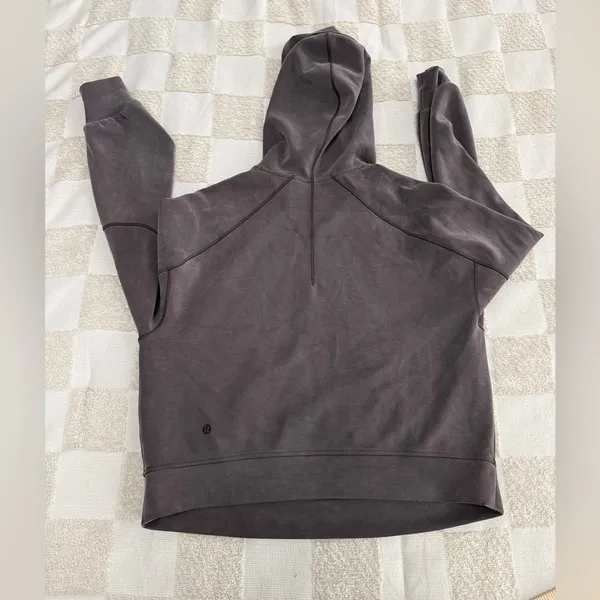 Lululemon Softstreme‎ Hoodie Espresso size 6 - Image 4