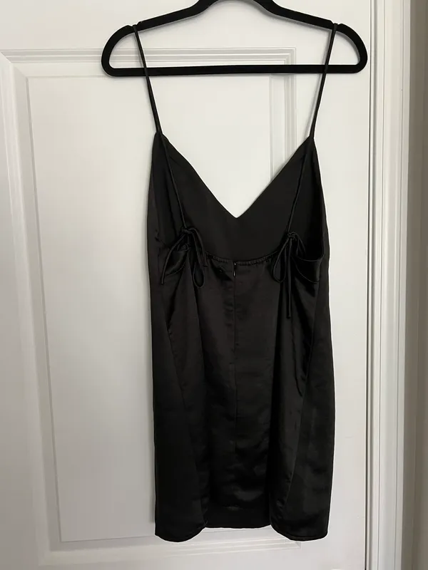 Princess Polly Black Mini Dress - Image 3