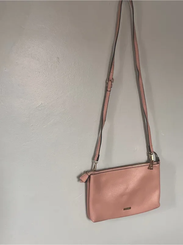 Aldo Women's Blush Pink Crossbody Bag - Elegant Everyday Shoulder Bag - Image 2