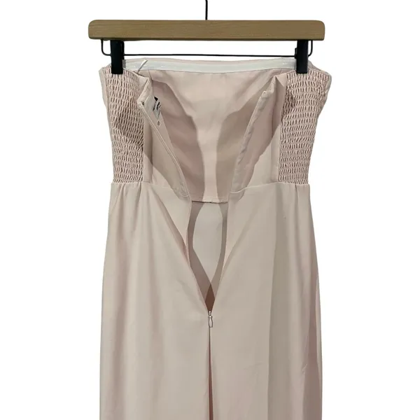 Amanda Uprichard Mandy Midi Dress - Blush - Small - Image 13