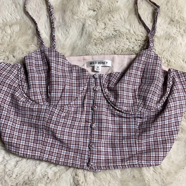 Wild Honey Cropped Tank Size Medium - Image 5