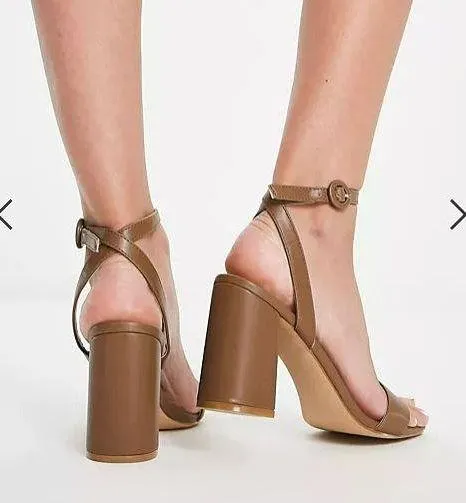 ASOS Raid Wink block heel sandals - Image 2