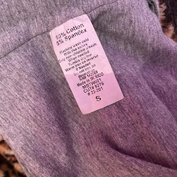 Cutest Simple Light Gray Cropped Tube Top - Image 5