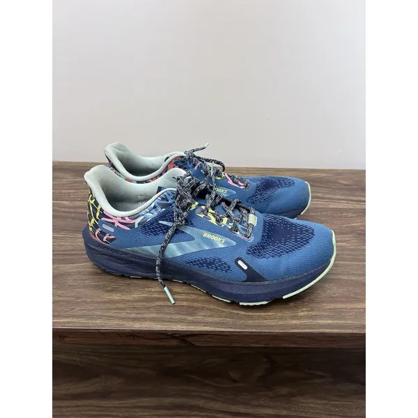 Brooks Womens Launch 9 Running Shoe Blue‎ Size 11 - Image 5