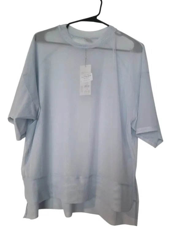 New Medium Calia Oversized Mesh Tee - Image 3
