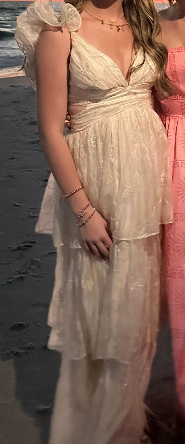 American Threads Long Formal Dress - Image 2