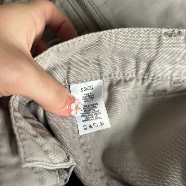 Aero S Short baggy wide leg cargo pants - Image 3