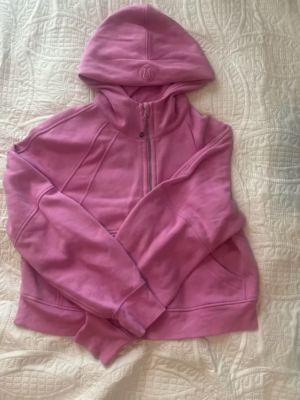 Scuba Oversized Lululemon Half-Zip Hoodie M/L - Image 3