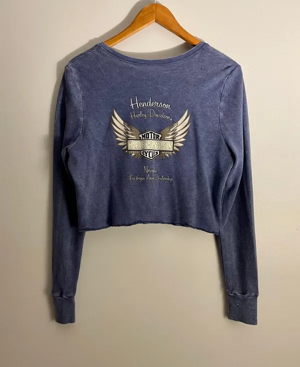 Harley Davidson Long Sleeve Tee - Image 3