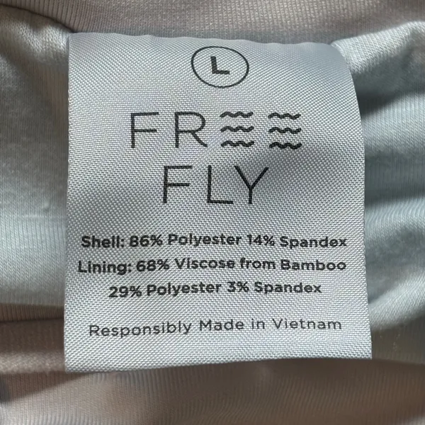 Free Fly Bamboo-Lined Breeze Short in Light Gray- size Large - Image 3