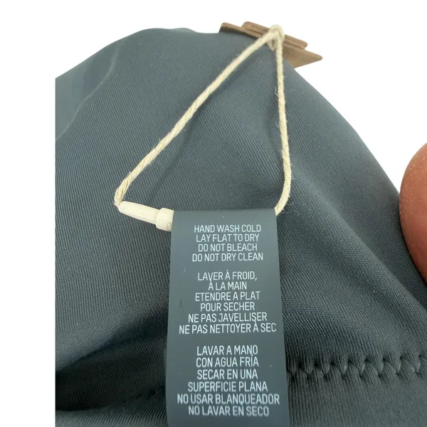 Skims Sculpting Swim Ruched One Piece Gunmetal Gray Shaping‎ Swimsuit XL NWT - Image 15
