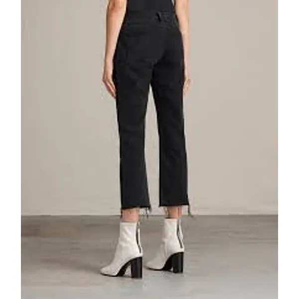 ALL SAINTS Serene Kick Flare Jeans *AS-IS Size 29 Black - Image 2