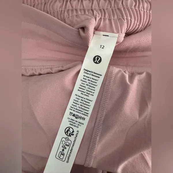 NWT LULULEMON - Pink Haze Hotty Hot HR Lined Short 4" - $68 - Size 12 - Image 4