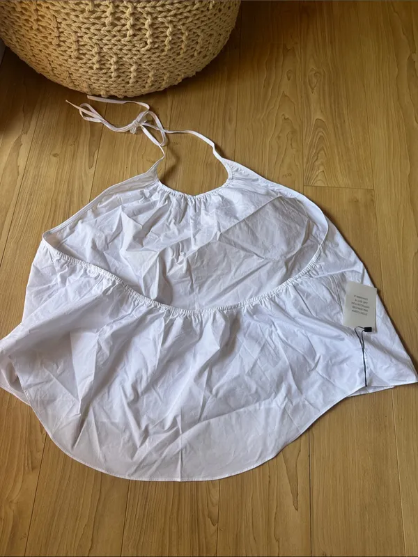 Lovers + Friends White Ruched Halter Top - Image 2