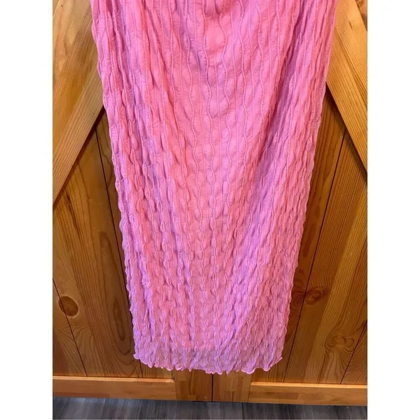 EMORY PARK Kennedy Midi Dress Pink Size Medium nwt (4162) - Image 3