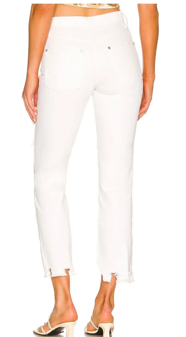 Free People Tapered Baggy Boyfriend Jeans - Image 4