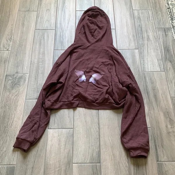 Boys lie waffle knit hoodie - Image 5
