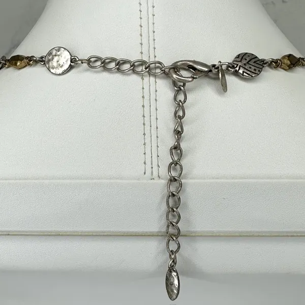 Vintage Chico's Mixed Metal Station Necklace ✨ - Image 9