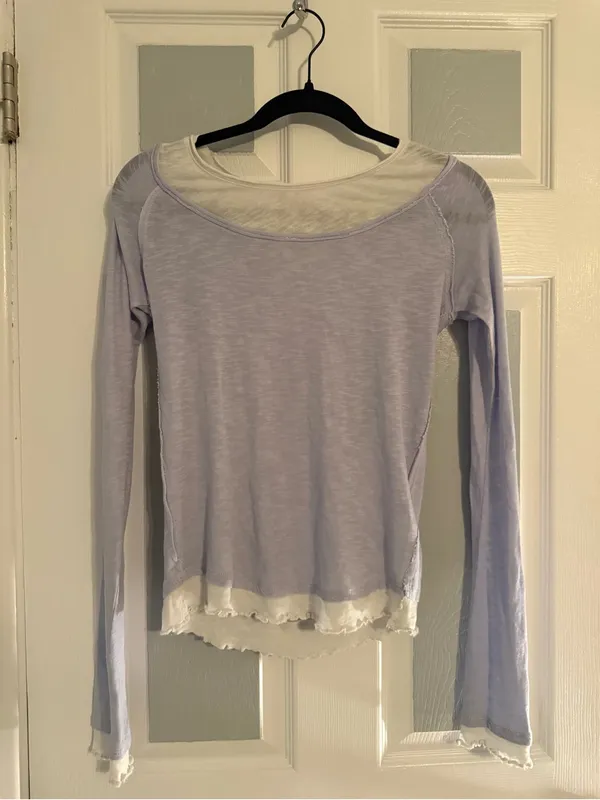 We The Free Two’s A Charm Crewneck Layered Tee - Image 2