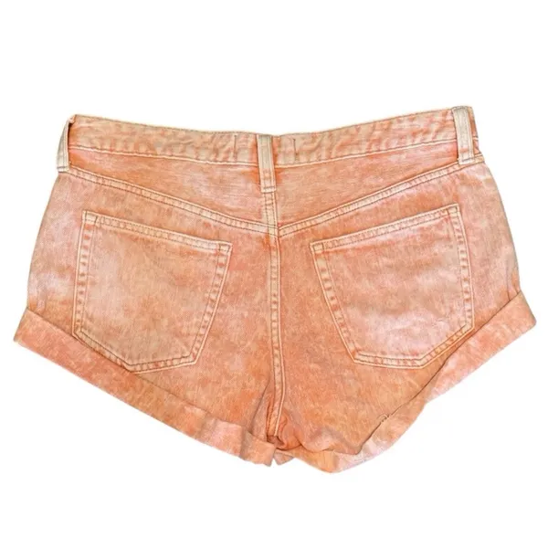 Free People We The Free Women’s Pink Orang Shorts Cutoff Size 28 NWT - Image 3