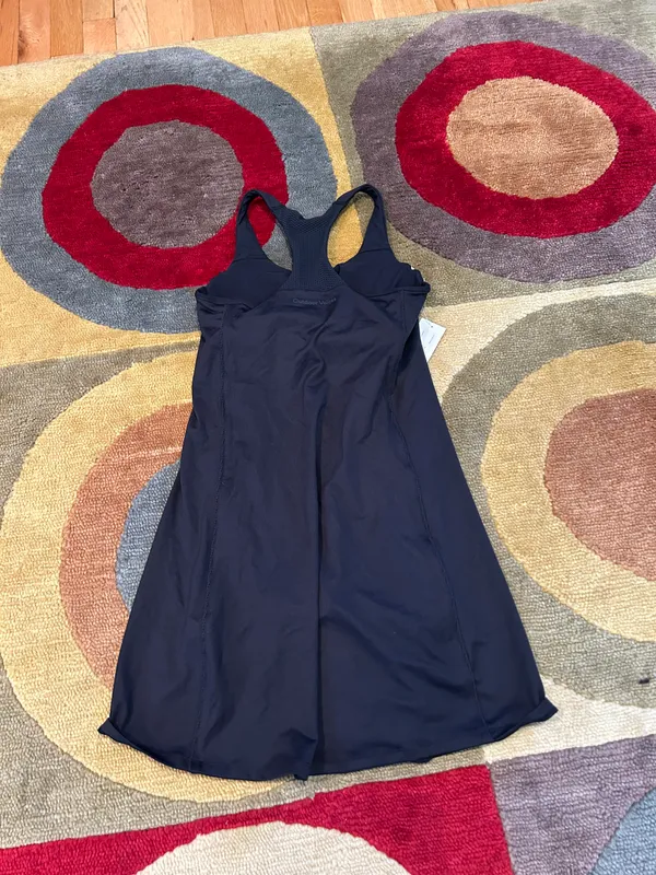 Outdoor Voices NWT Doing Things Dress Workout Dress Black Racerback Padded Small - Image 6