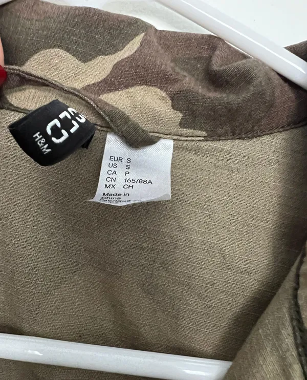 Army Green Military Jacket Multiple - Image 3