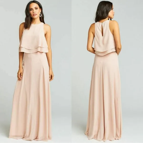 Show Me Your Mumu Women's Maxi Princess Ariel Skirt Size Small Color Soft Beige‎ - Image 2