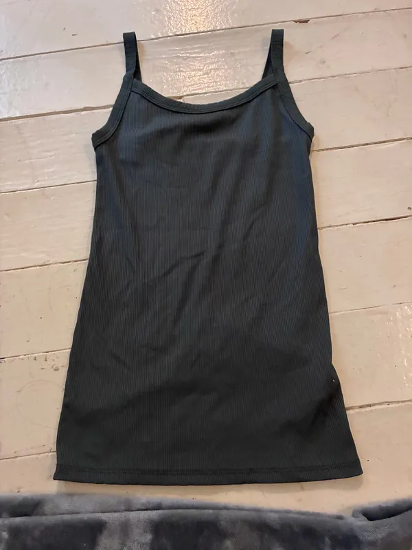 No Boundaries Ribbed Cami Top, Women's XXS - Image 2