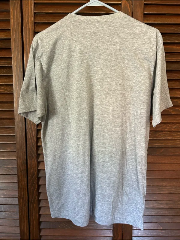 Gray Graphic Christmas Cheer T-Shirt - Image 3