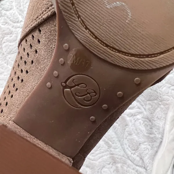 Brown booties Size 7 - Image 7